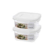 LocknLock 樂扣樂扣 密封保鮮盒, 930ml保鮮盒, 2個