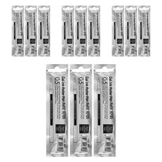 Pentel 飛龍文具 圓珠筆尖 0.5mm 2p, KFB5 黑色, 12個