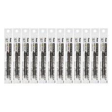 Pentel 飛龍文具 BK45H BR507 圓珠筆筆芯 0.7mm 2p, BKS7H-AO 黑色, 12個