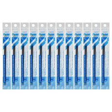 Pentel 飛龍文具 BK130 圓珠筆筆芯 1.0mm 2p BKL10-CO, 藍色, 12個