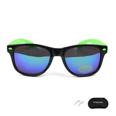 EYELEVEL 孩童撞色太陽眼鏡+眼鏡盒+耳夾 隨機出貨