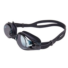 WING 성인용 일반 안티포그 수경 AQUA, 블랙, 1개