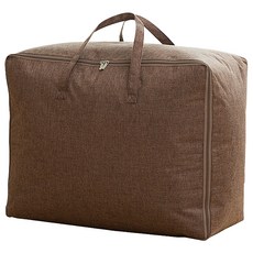 HANEE 亞麻防水棉被收納袋, 金棕色, 1個