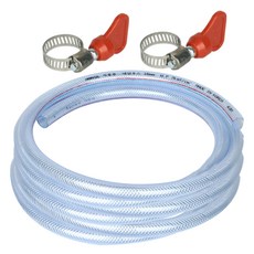 YNET 包紗水管 10M+0625 水管固定喉箍 2入, 1組