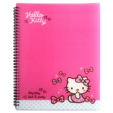 금홍팬시 키티 스프링 클리어 40p 화일, 랜덤 발송, 1개