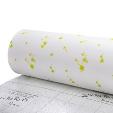 DEKOREA 隔熱壁紙 四葉草, 白色