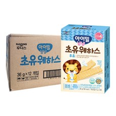일동후디스 웨하스, 우유유, 36g, 12개