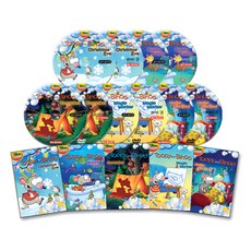 Kid Korea Toopy and Binoo 圖皮與比努 第1輯 10件組 DVD 5片+音訊CD 5片, 10CD