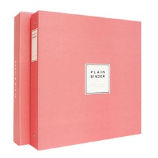 Album Shop 袖珍白色或普通活頁夾相冊, Peach, 50張