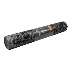 고무나라 필라테스 EVA 폼롤러 + 운동가이드, 블랙마블, 1개