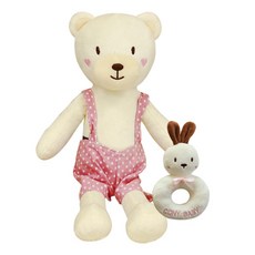 코니베이비 오감발달 애착인형 내친구 베베 + 딸랑이 코니, 1세트