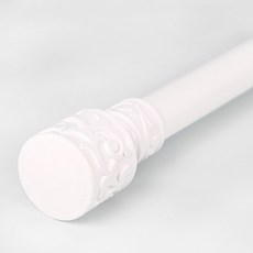 세류홈 에스닉 25mm 커튼봉, 화이트