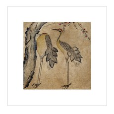 디자인가안채 민화 액자용 카드, 송학도2, 1개