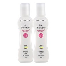 BIOSILK Silk Therapy 絲洛比 玫瑰果護髮精華, 65ml, 2瓶
