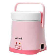 Wiswell 電鍋 DRC-1, 2人用, 粉紅色