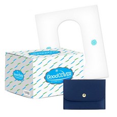 好蓋膠便攜式馬桶座圈, 混色, 50入