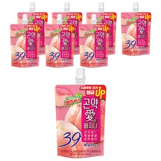 롯데제과 곤약애빠지다 복숭아맛, 130g, 8개