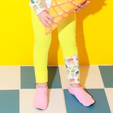 GOING KIDS 男童款花草印花緊身長泳褲