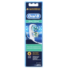 Oral-B 歐樂B 雙重清潔刷頭 EB417-4, 4件