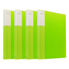 ECO Chungwoon Eco Carry All 透明文件夾 A4, 淺綠色, 4個