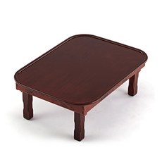 Namwonmoggi 名品南原 春香谷 鑲邊直橢圓桌, 櫻桃木色 + 棕色