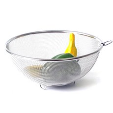 STA AMI 圓形瀝水籃, 銀色, 1個