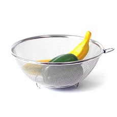 스타아미 원형바구니 중, 실버, 1개