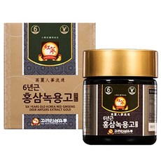 고려인삼유통 6년근 홍삼녹용고 골드, 100g, 1개