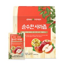 GNM자연의품격 순수한 사과즙, 100ml, 40포