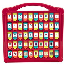 BATTAT Hide and Seek 字母英文卡, 混合顏色, 1個