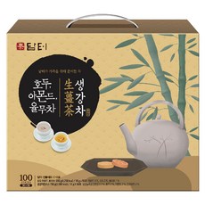 Damtuh 丹特 綜合沖泡茶禮盒 C-3, 核桃杏仁薏仁茶 50入+薑茶 50入, 1組