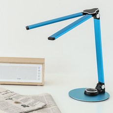 Irene 金屬雙 LED 支架 IR2200, 藍色 IR2200BL
