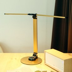 Irene 金屬雙LED檯燈 IR2200, 金色 IR2200G