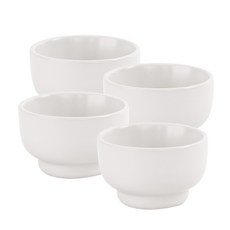 PRELUDE 陶瓷醬料碗, 象牙白, 4件