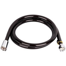 Wynet 彩色 Head Bang Bang 淋浴軟管 1.5m 黑色, 1個