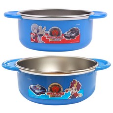 LILFANT 海綿寶寶 不鏽鋼防滑兒童碗, 混色, 1組