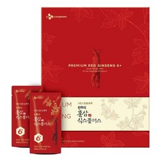 CJ Hanppuri 養生紅蔘飲禮盒 60入+提袋, 2.4L, 1組