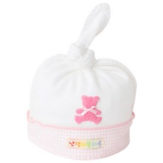 NANDDONG 孩童小熊圓帽DIY縫紉組, 粉色, 1入