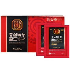 한삼인 홍삼녹용 골드 30개입 + 쇼핑백, 50ml, 1세트, 30회분