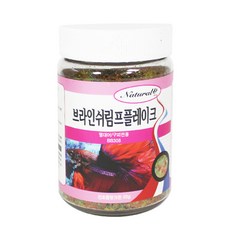 내츄럴한 브라인쉬림프 플레이크 열대어 사료 중, 250ml, 35g, 1개