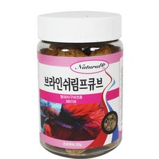 더내츄럴한 브라인쉬림프큐브 열대어 구피전용사료, 22g, 1개
