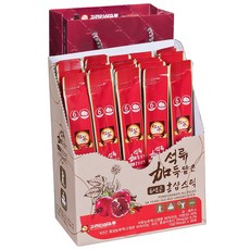 KOREA RED GINSENG DISTRIBUTION 韓國6年根高麗紅蔘石榴液+購物袋, 12g, 30條