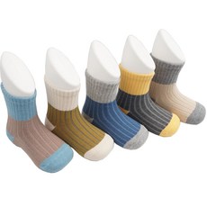 VIVA7 兒童調色盤襪子5雙組