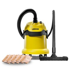 KARCHER 乾濕兩用商用吸塵器+集塵袋 5入, WD2, 混色