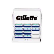 Gillette 吉列 刮鬍刀替換刀片, 10片, 1個