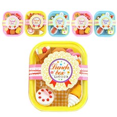 Friends Korea不要吃便當橡皮擦 6入, 隨機發貨, 1盒