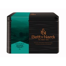 Betty Nardi 罐裝托卡比紅茶葉, 80g, 1盒