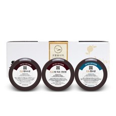 韓國鹹草鹽罐3件組 E-5, 1套