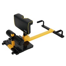 로베라 올인원 멀티 스쿼트머신 MS300 + 라텍스 밴드, 옐로우