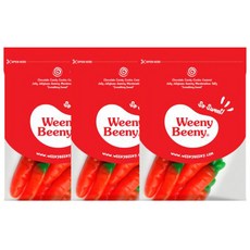 Weeny Beeny 紅蘿蔔造型軟糖, 60g, 3包